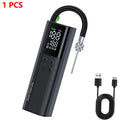 Inflador eléctrico con cable portátil, bomba de aire para neumáticos de coche, compresor de aire de 20PSI para coche, motocicleta, baloncesto con cable de alimentación extendido