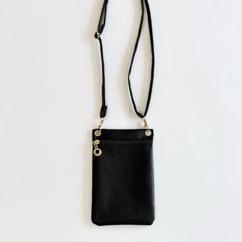 Mini bolso cruzado con patrón de Litchi de PU, carteras informales de Color dulce, bolsa de almacenamiento para teléfono móvil, bolso de hombro de un solo hombro