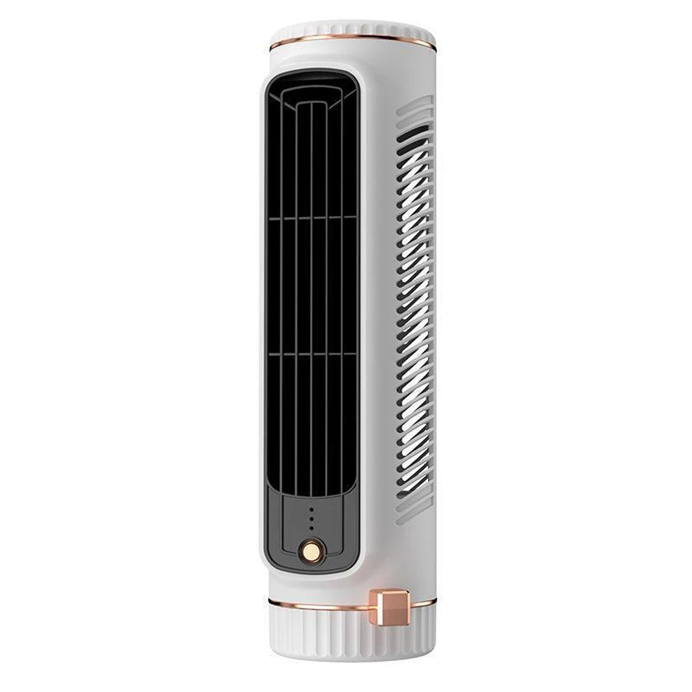 Ventilador de Torre portátil de 3 velocidades para escritorio, ventilador de pie silencioso, recargable, montaje en pared, para dormitorio, sala de estar y oficina