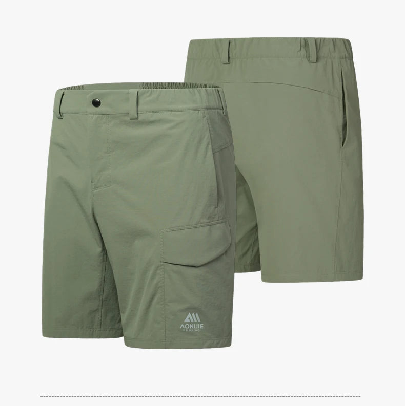 AONIJIE FM5222 pantalones cortos de secado rápido para hombre, verano, correr al aire libre, transpirables, de secado rápido, cinco pantalones, pantalones de entrenamiento físico