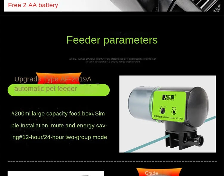 Alimentador automático de pecera, alimentador de sincronización inteligente, alimentador de peces dorados, aparato de alimentación de acuario de peces de gran capacidad