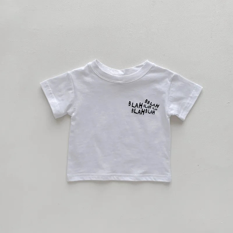 Conjunto de Ropa de Verano ZOETOPKID para Bebés, Traje para Niños y Niñas, Camiseta Infantil y Overol de Mezclilla, Mameluco para Recién Nacidos