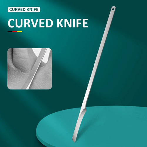 3 unids/set juego de cuchillos de pedicura herramientas profesionales para el cuidado de los pies de uñas encarnadas pinzas para uñas de acero inoxidable Kit removedor de cortaúñas
