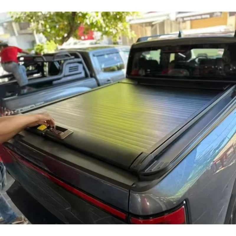 Cubierta rígida de tres pliegues Maremlyn para BYD Shark 6, accesorio de aleación de aluminio de alta configuración, cubierta exterior para la cajuela trasera