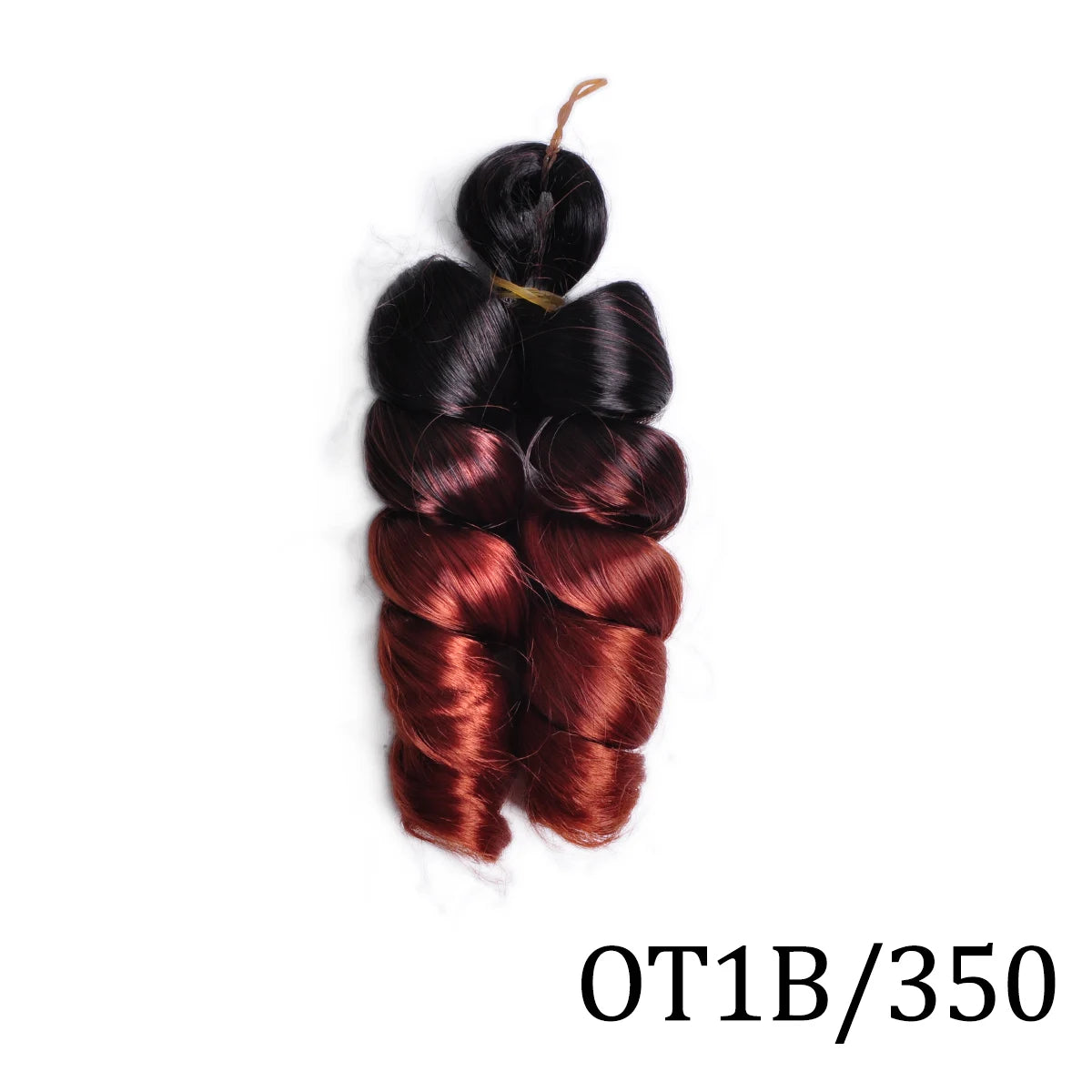 Extensiones de cabello trenzado rizado en espiral de pelo sintético de 12 pulgadas, pelo rizado rosa ombré, rizos franceses, pelo de ganchillo trenzado para mujer