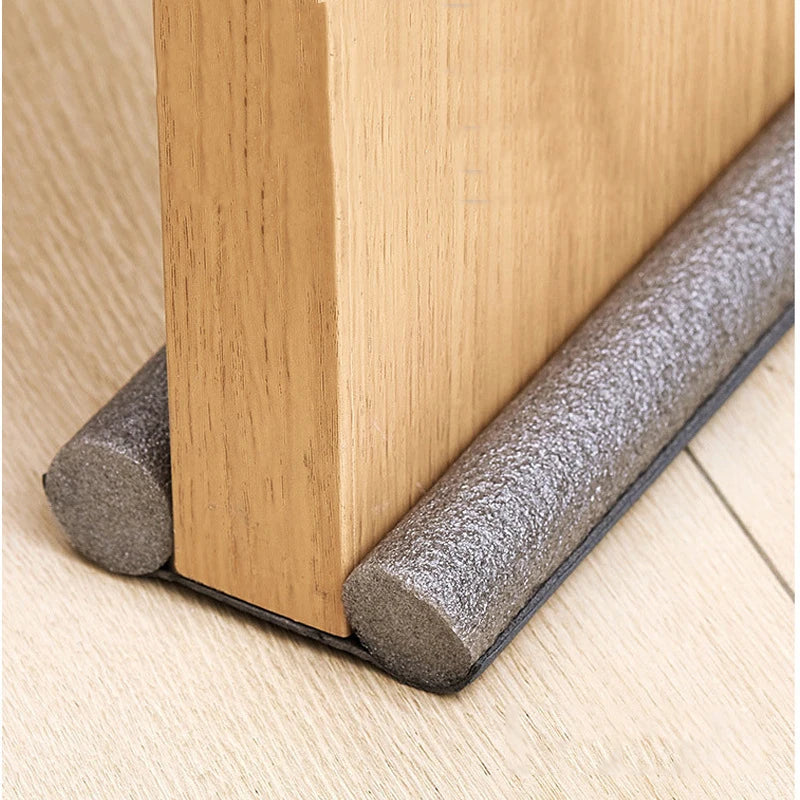 Tapón de tira de sellado inferior de puerta Flexible, protector de burlete para puerta, bloqueador de polvo y viento, tapón sellador, sello de puerta, superventas
