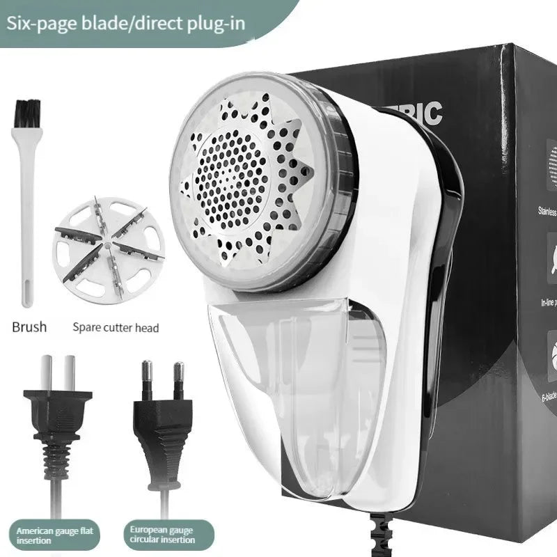 Quitapelusas eléctrico portátil para el hogar, eliminador de pelusas para suéteres, cortinas, alfombras, ropa, máquina para quitar pellets, UE/EE. UU.