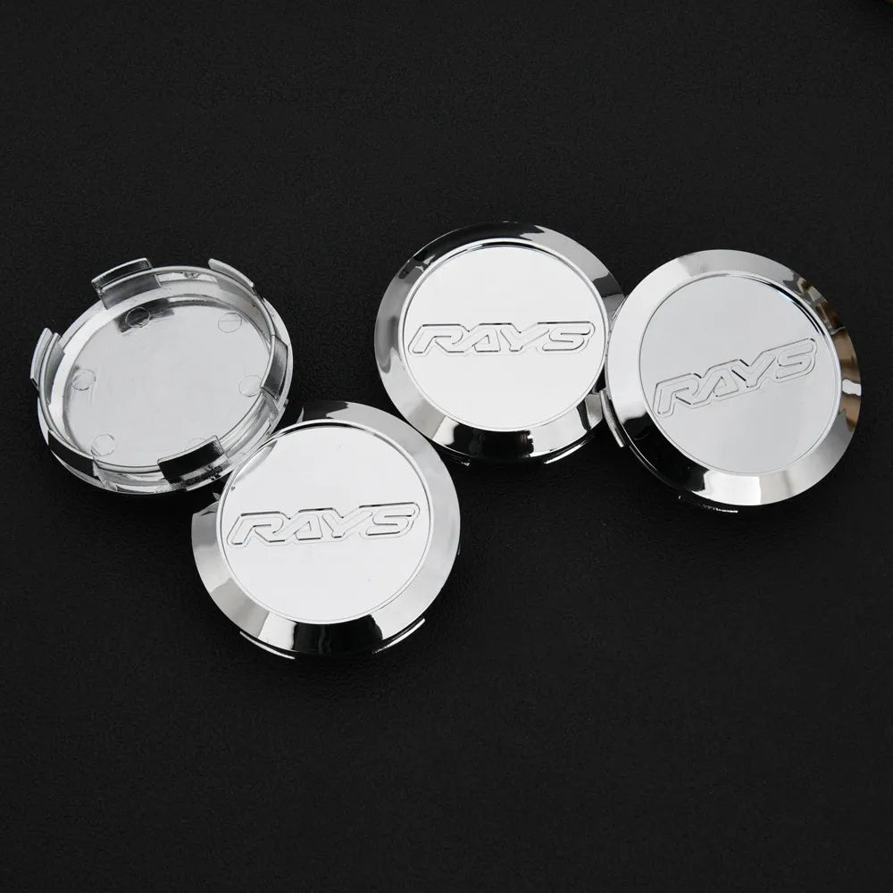 Estilo de coche 62MM tapa central rayos 3D tapacubos de rueda tapa de llanta deportiva tapa de cubierta de rueda bronce, plata y negro CE28(14") TE37(17"18")