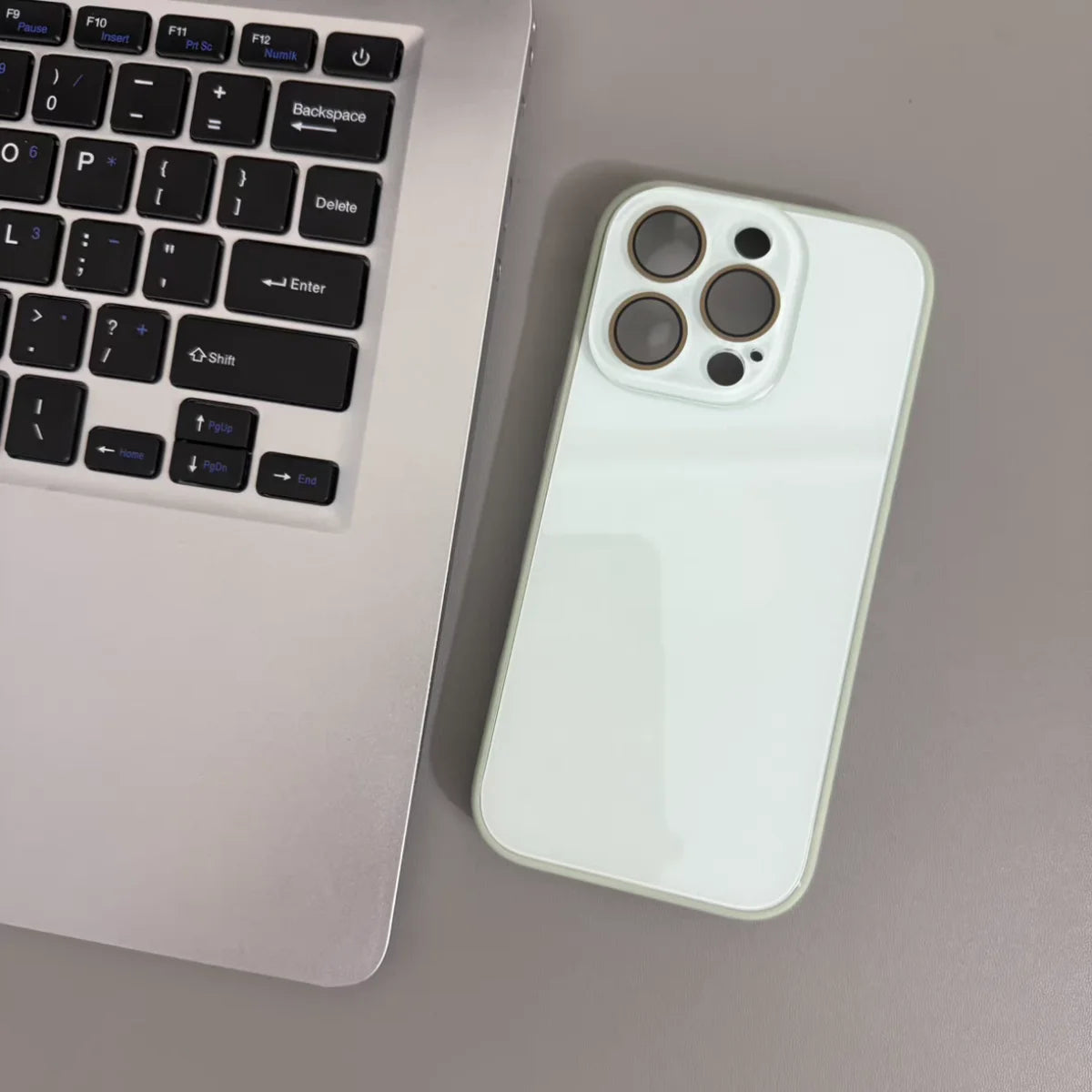 Funda de teléfono todo incluido Backplane de vidrio templado de lujo para iPhone 17 16 15 14 13 12 11 Pro Max cámara protege la cubierta sencilla