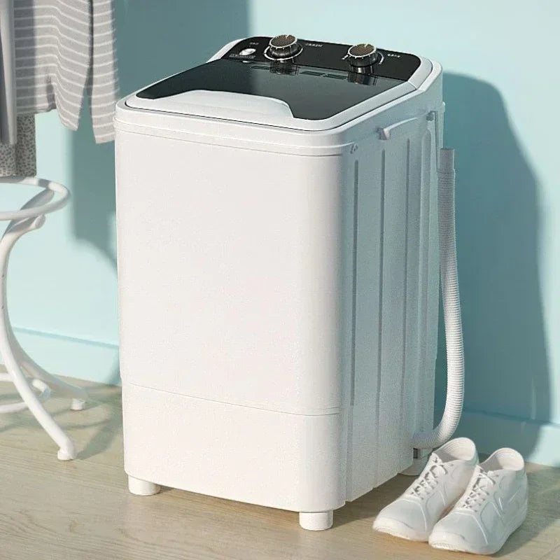 Venta caliente del hogar 7.5L 3 en 1 mini lavadora portátil de cubo grande con función de lavado y vibración, gran capacidad