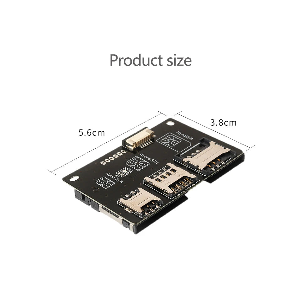 Herramientas de Activación de Nano SIM FPV, Convertidor a Tarjeta Inteligente, Extensión de Tarjeta IC para Kit Adaptador de Tarjeta Micro y Nano SIM