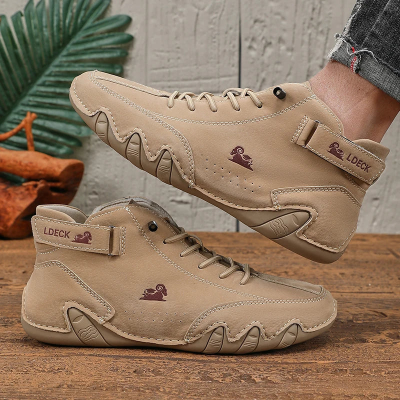 Zapatos para hombre, zapatillas originales, zapatos, botines altos para hombre, suela suave transpirable y cómoda, zapatos de moda de lujo para hombre