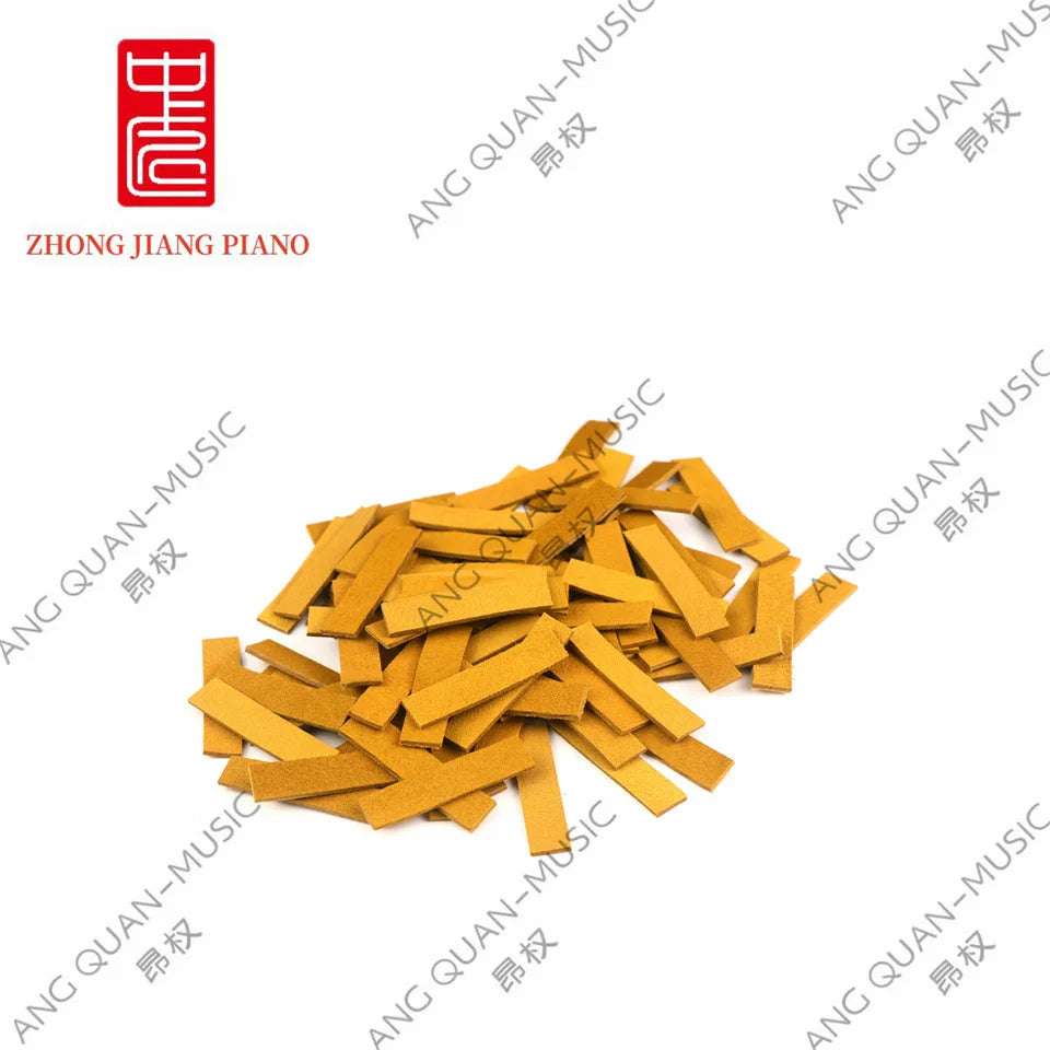 Accesorios para reparación de pianos: Funda de gamuza para el pie de piano vertical, Funda de gamuza para el pie de piano de cola