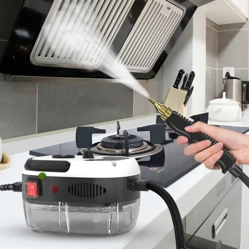 Limpiador de vapor de alta temperatura para el hogar, esterilización, aire acondicionado, capó de cocina, Limpiador de vapor para coche, enchufe US, EU, UK, AU, 2500W