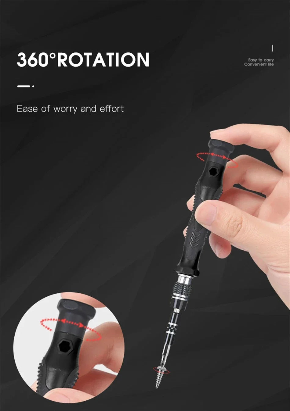 Juego de Destornilladores Magnéticos de Precisión Profesional 115 en 1, Juego de Herramientas de Reparación con Puntas Torx Hexagonales para iPhone, Xiaomi, Mac, PC, Gafas, Relojes