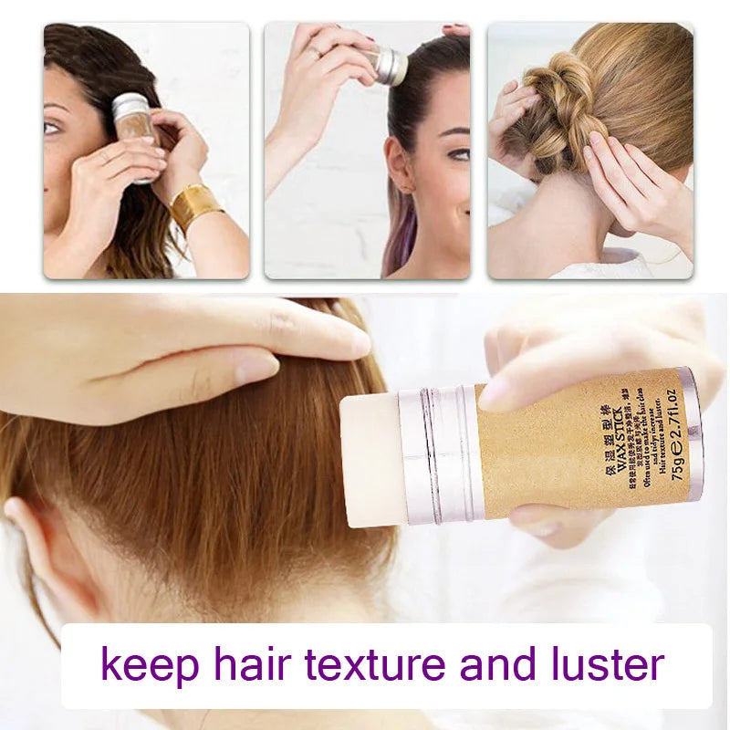 Mousse para el cabello con Control del Frizz, estilos ondulados, trenzas de Mousse, espuma hidratante de 100Ml, ratón para peinar el cabello con barra de cera para el cabello para trenzas