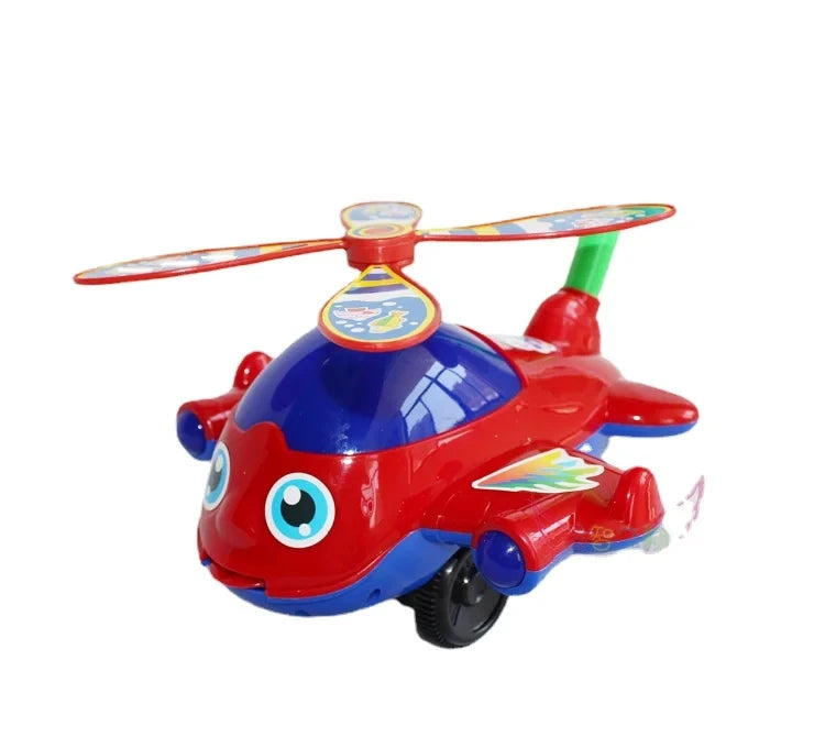 Andador de juguete para bebé, juguete de empuje manual para niños pequeños, avión, coche de juguete, juguete para caminar para niños, niños y niñas al aire libre