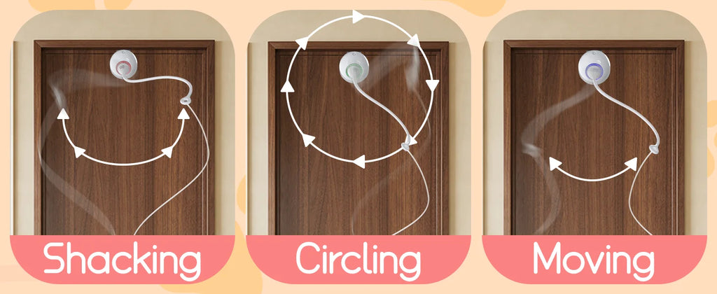 Juguetes para gatos, juguetes interactivos de plumas para interiores, cuerda retráctil automática recargable para colgar en la puerta para gatos