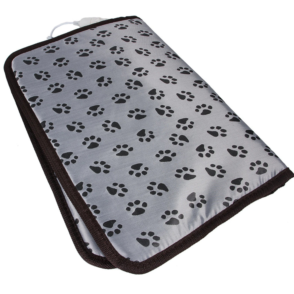 Manta eléctrica para mascotas, almohadilla térmica para cama de perro y gato, impermeable, antimordedura, cojín para silla de temperatura ajustable cama perro camas para perro cama para perros