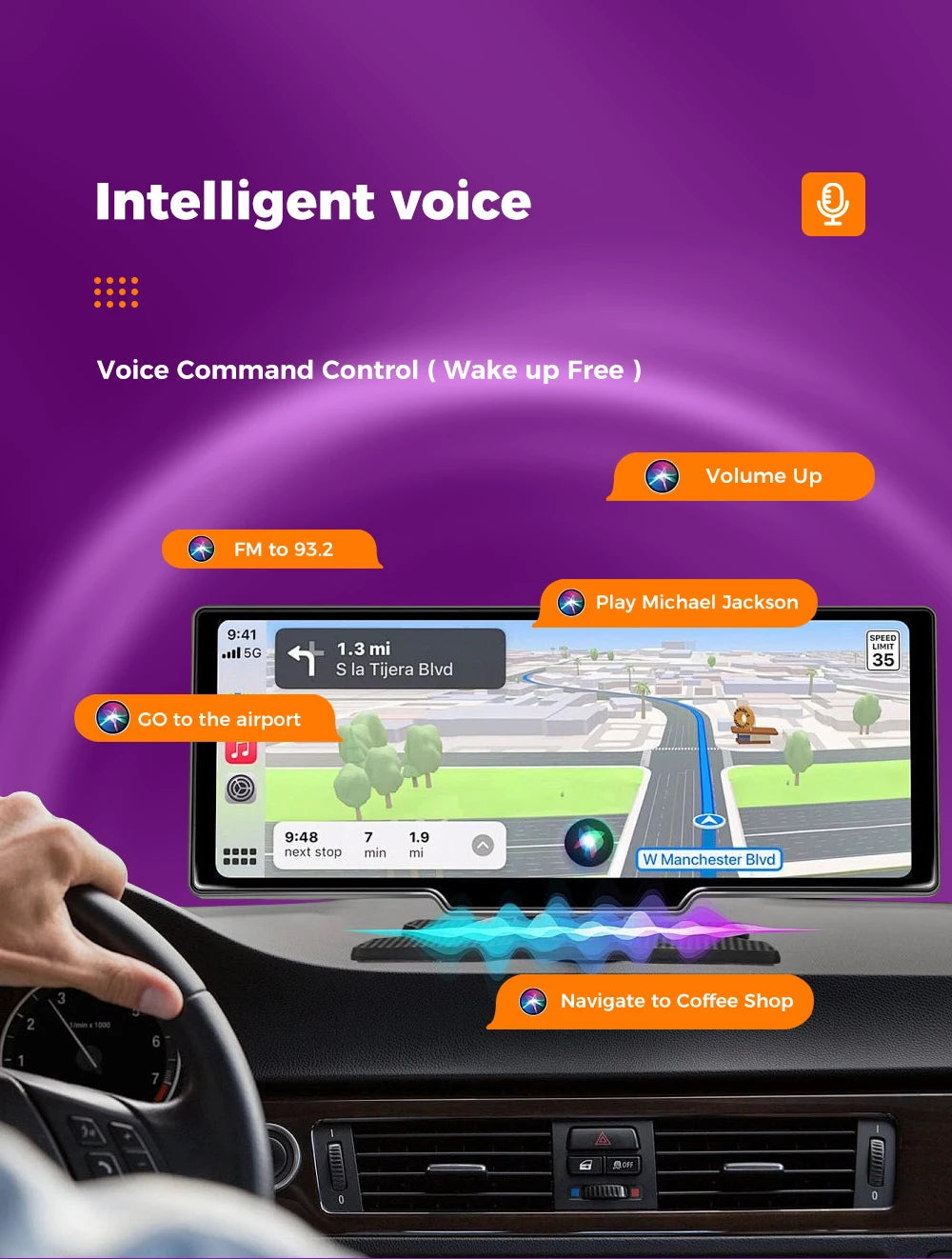 Radio para Auto Android Auto + Pantalla Digital Dual de 24.6 Pulgadas para Mercedes Benz Clase S W222 2014-2020 Reproductor Multimedia Estéreo Carplay