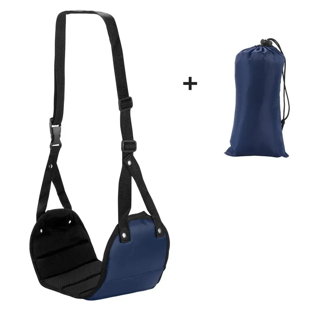 Cómoda hamaca con reposapiés de avión de viaje hecha con espuma viscoelástica de primera calidad, muebles de Patio, silla colgante, columpio para acampar