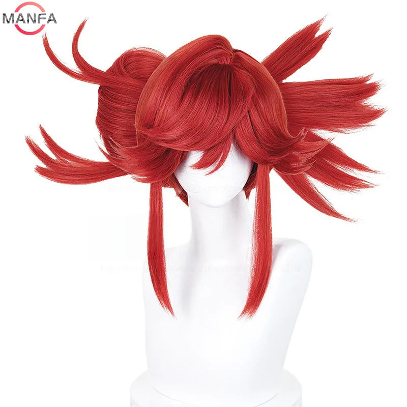 Peluca de cosplay de Gachiakuta Anime Rudo Zanka Riyo Reaper Guita Eishia Stilza Amo Empool, peluca corta, pelucas sintéticas resistentes al calor