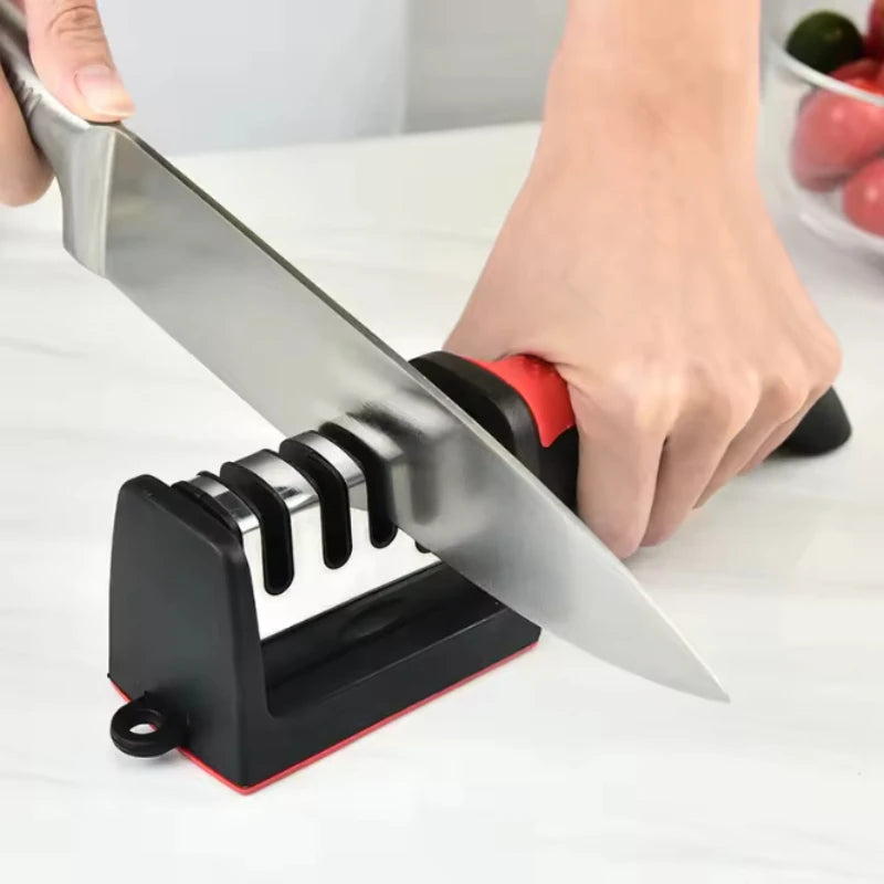 Afilador multifuncional de cocina, accesorios de cocina multiusos de mano, nuevo producto de afilado rápido