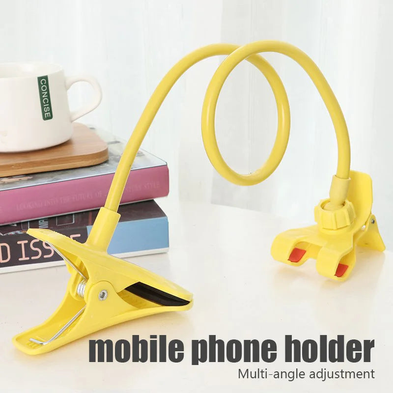 Soporte Universal Flexible para teléfono móvil, Clip ajustable para teléfono móvil, cama para el hogar, montaje de escritorio, soporte para teléfono inteligente
