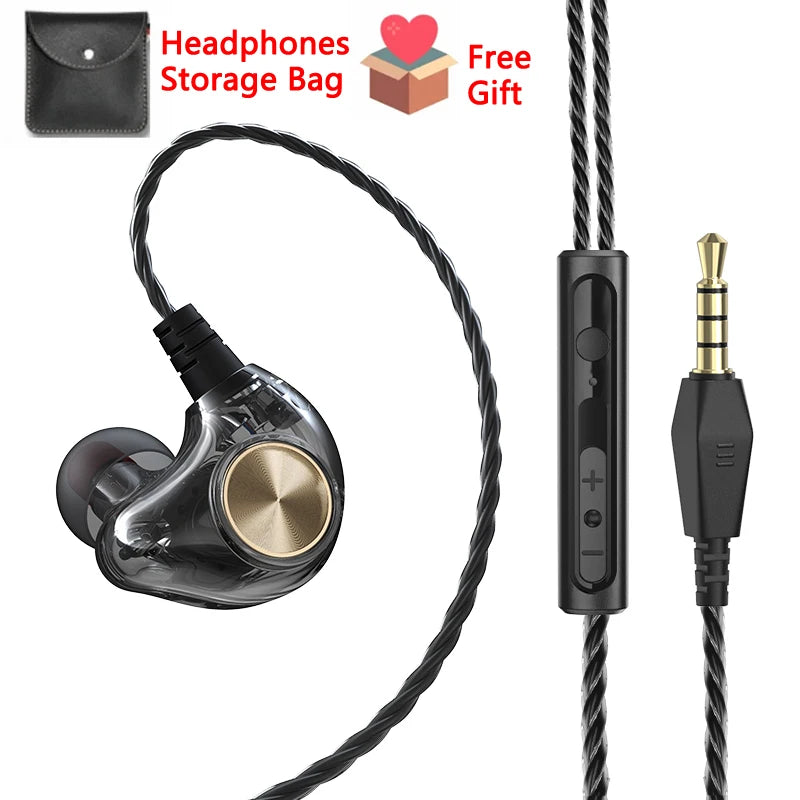 Auriculares Extra Bass con cable, auriculares de 3,5mm con micrófono, estilo fideos, auriculares deportivosки para Samsung