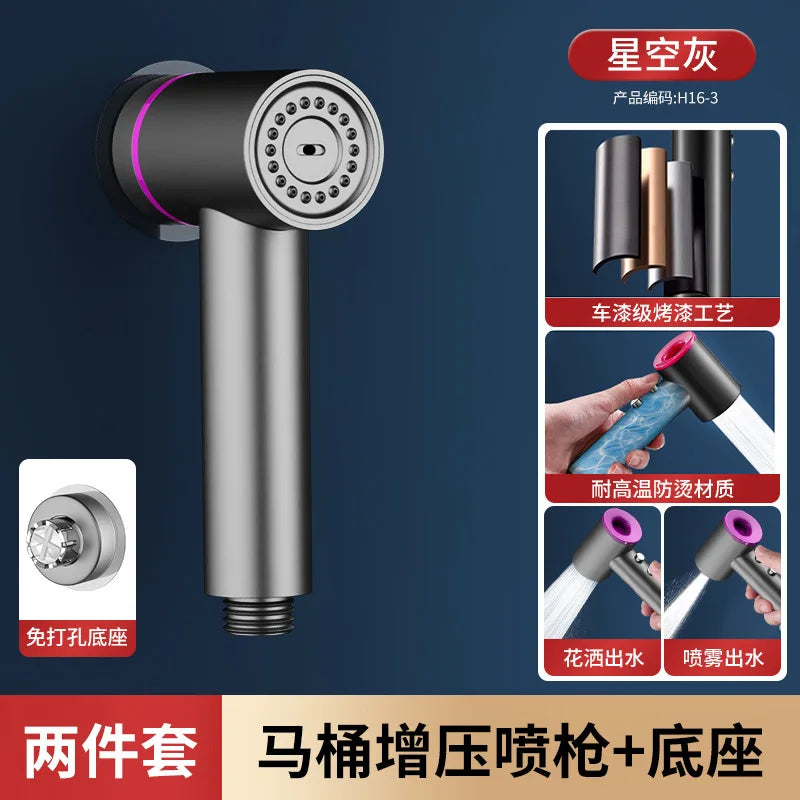 PULVERIZADOR DE bidé para baño, cabezal de ducha con filtro manual, autolimpieza
