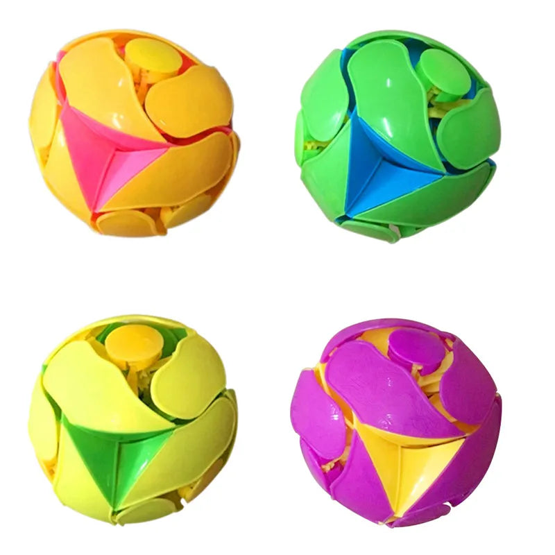 Bola mágica que cambia de Color para lanzar a mano creativa para niños, pelota mágica para aliviar el estrés, novedad, regalo de cumpleaños, juguetes rompecabezas de interés