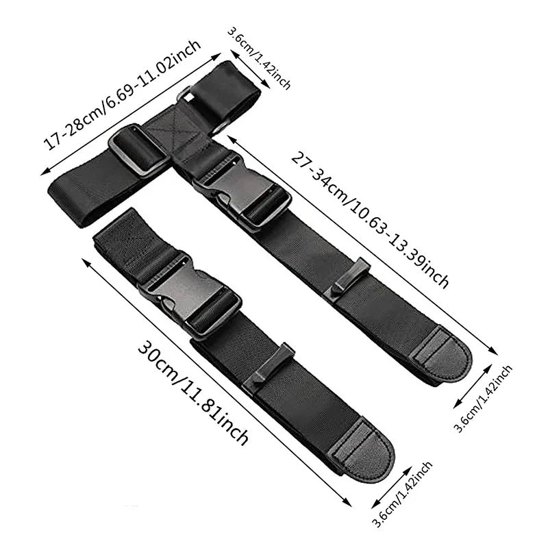 Correa de Equipaje de Viaje, Cinturones Elásticos Telescópicos para Maletas, Correa de Fijación para Maleta, Hebilla de Viaje, Cinturones para Equipaje