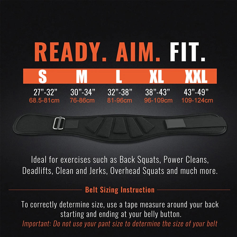 Cinturón de levantamiento de pesas para Fitness, cinturón de entrenamiento, entrenamiento deportivo, soporte de cintura para gimnasio, soporte Lumbar para espalda, soporte de cintura para levantamiento de pesas en cuclillas
