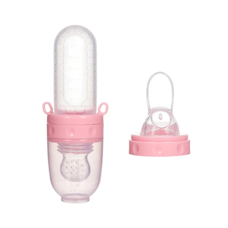 Biberón exprimidor de silicona para entrenamiento de bebés recién nacidos, cuchara de arroz, suplemento alimenticio para cereales infantiles, alimentador, vajilla segura, herramientas