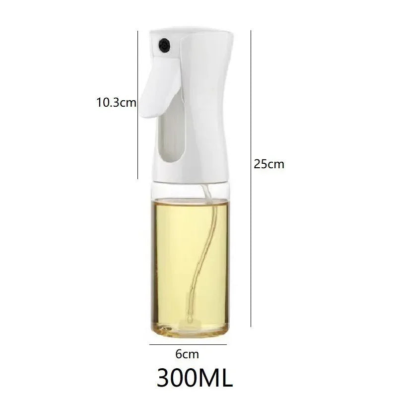 Spray de aceite para cocinar, botella dispensadora de aceite de oliva, pulverizador, niebla, vinagre de aceite de calidad alimentaria reutilizable, botella pulverizadora, accesorios de cocina
