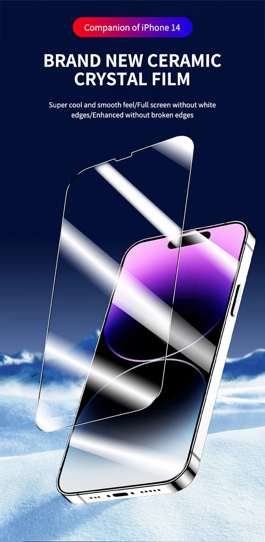 3 uds 30D Protector de pantalla de vidrio templado para IPhone 17 Air 14 13 11 15 16 Pro Max 12 Mini 16e XS XR X 8 7 Plus 16Pro cubierta de película