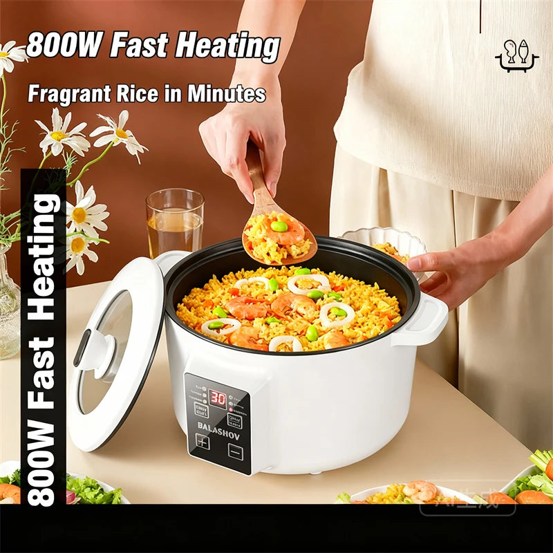 Cocinas múltiples para el hogar de 220V, cocina eléctrica de 3,5 L, olla de cocina antiadherente, olla caliente, olla arrocera inteligente, aparatos de cocina
