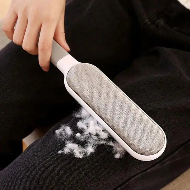 Cepillo Quitapelusas Electrostático Reutilizable de Doble Cara para Eliminar Pelo de Mascotas, para Ropa, Sofás, Muebles y Alfombras