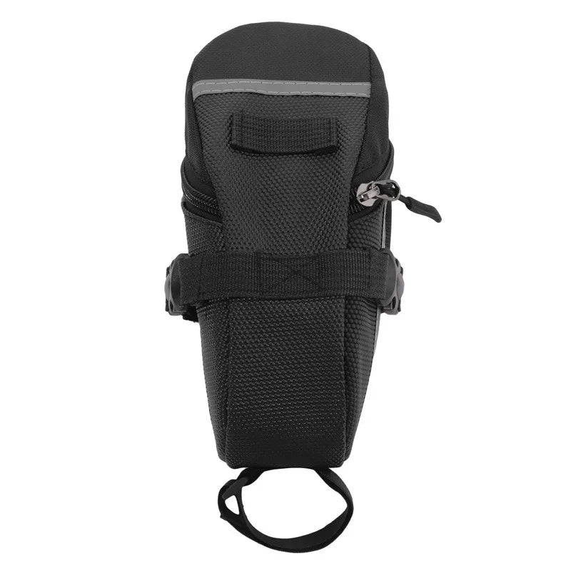 Bolsa de nailon para bicicleta, asiento de almacenamiento impermeable para sillín de bicicleta de montaña, bolsa de herramientas trasera, accesorios para ciclismo al aire libre