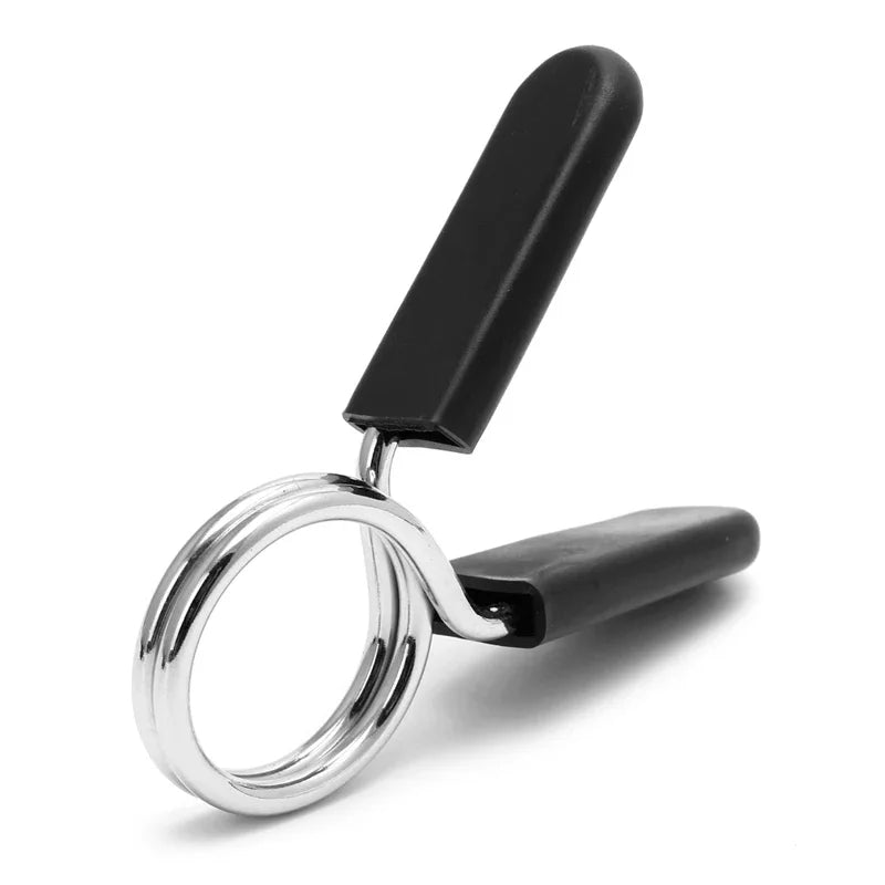 Abrazadera de barra de 25/28/30mm, Clips de cuello de resorte, bloqueo de mancuernas de peso para gimnasio, Kit de levantamiento estándar, bloqueo de levantamiento de pesas, 2/4 Uds.