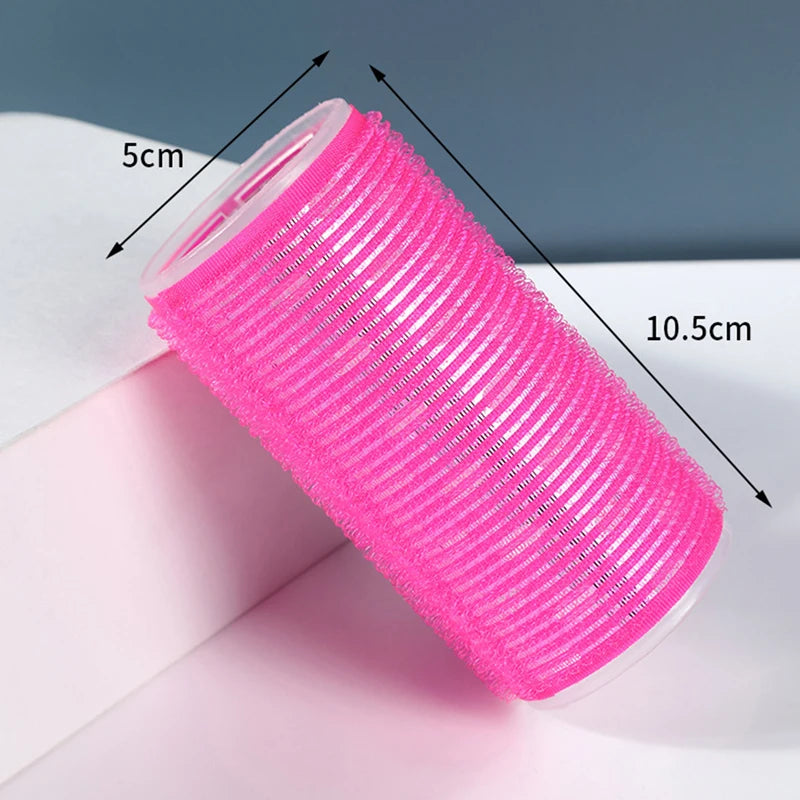 1 Uds. Rodillos para el cabello con agarre automático, rizador perezoso, cinta rizadora de seda, rodillo para el cabello, varilla rizadora sin calor, herramientas de estilismo para el cabello