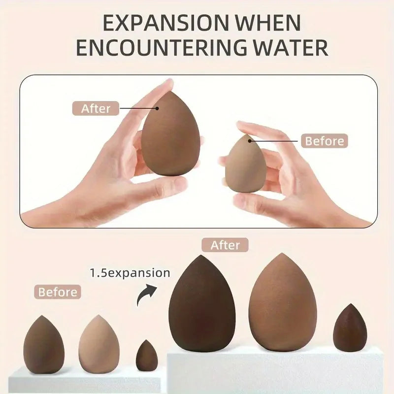 Juego de brochas de maquillaje marrones, herramienta de maquillaje suave portátil, base sintética Premium, correctores, sombras de ojos, maquillaje diario, 1-32 Uds.