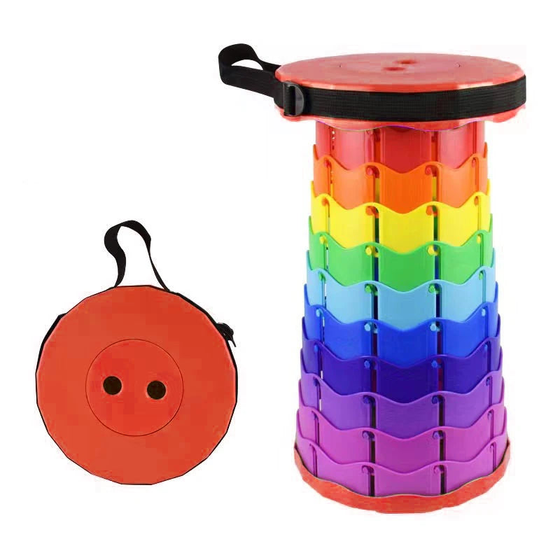 Silla Plegable Ligera con Correa de Transporte - Resistente y Compacta para Camping y Picnics