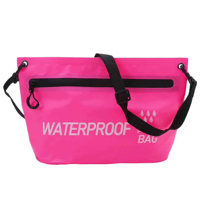 Bolsa de natación impermeable, bolsa de cosméticos, bolsa de lavado, bolsas para teléfono móvil, riñonera para Rafting, bolso de hombro, bolsa de gimnasio para acampar, viajar, deporte