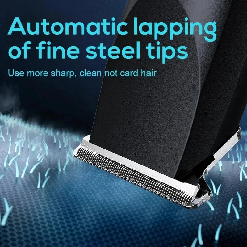 Nueva Cortadora de Pelo Eléctrica para Hombre, Recortadora Corporal y de Vello Púbico, Impermeable, con Cuchilla de Cerámica Reemplazable