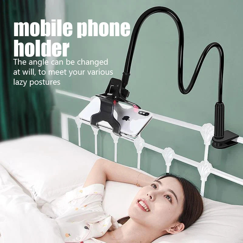 Soporte Universal Flexible para teléfono móvil, Clip ajustable para teléfono móvil, cama para el hogar, montaje de escritorio, soporte para teléfono inteligente