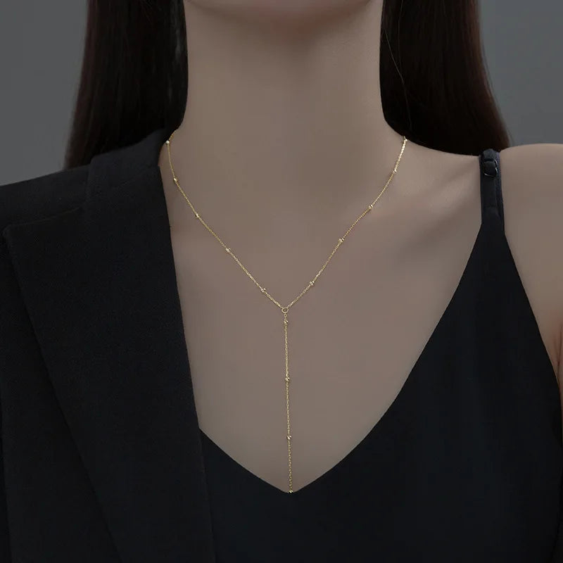 Collar con borlas de Luna y estrella de Color plateado para mujer, cadena de clavícula de cristal exquisita, joyería, regalo de cumpleaños 2026