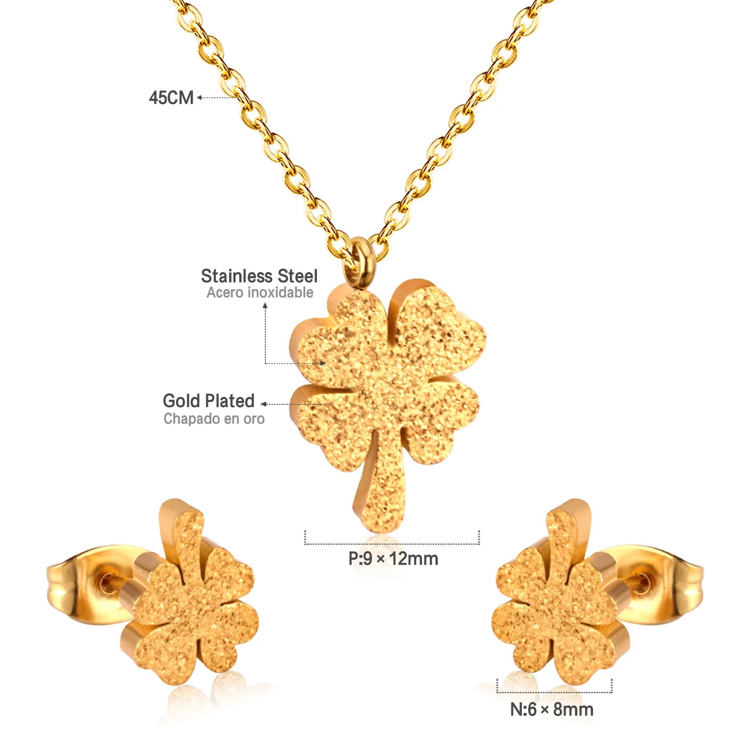 ASONSTEEL-collar con colgante de circonia y flor de corazón brillante para mujer, conjuntos de joyería de acero inoxidable, regalos delicados para uso diario