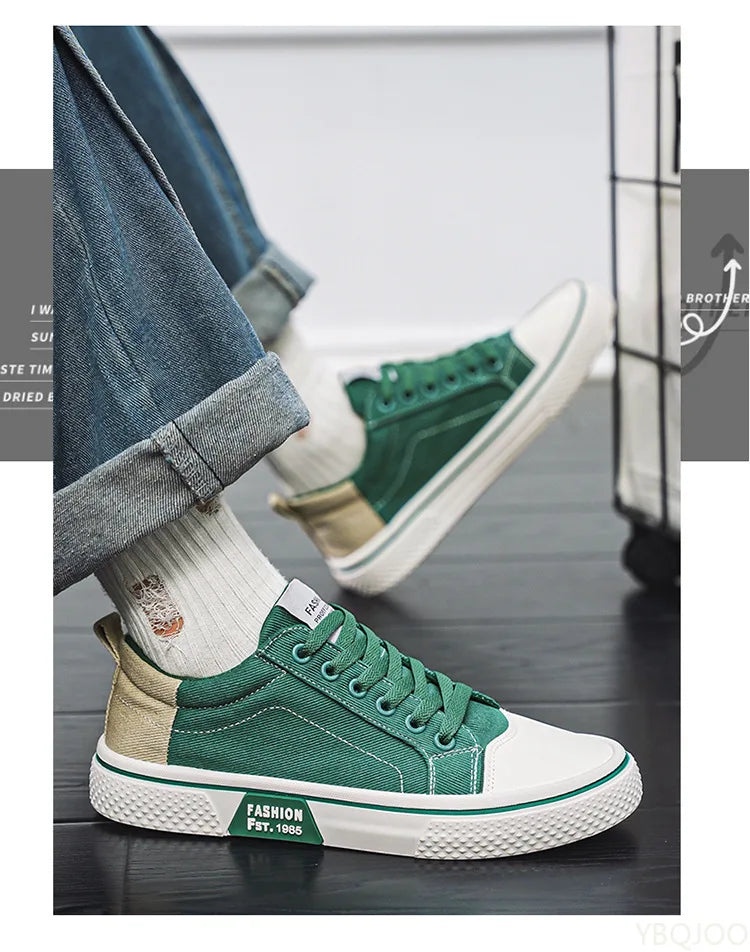 Zapatos ligeros y transpirables para hombre, nuevos zapatos de lona, cómodos, de talla grande, resistentes al desgaste, zapatillas informales a la moda
