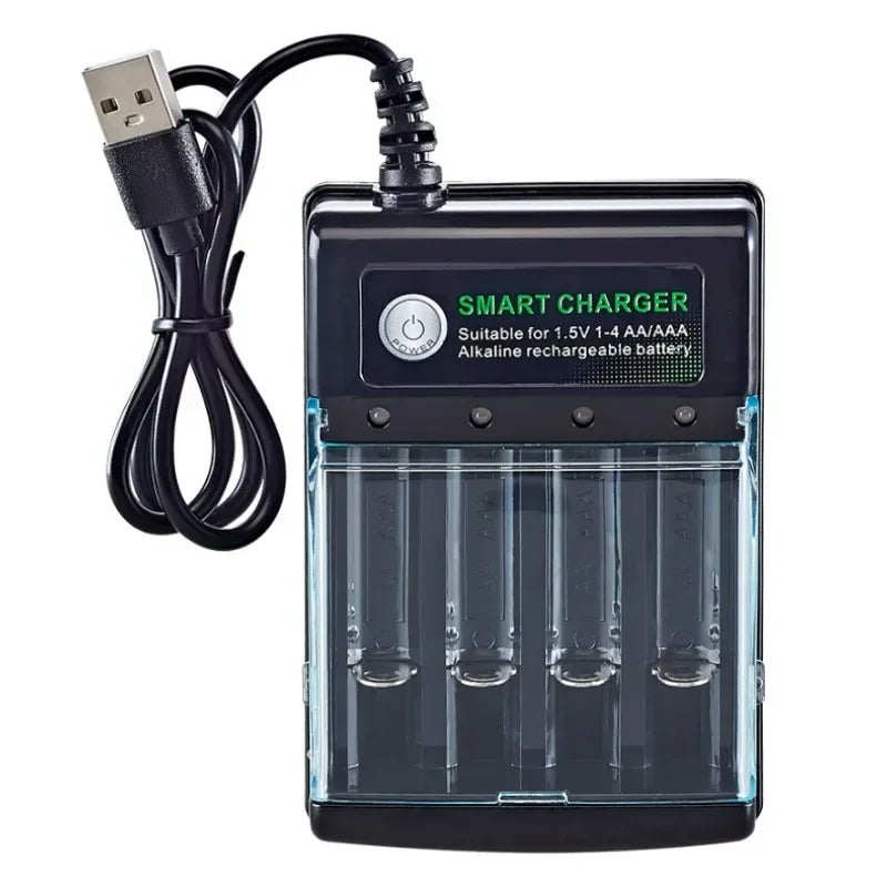 Batería recargable Original 1,5 V AA9800mAh + AAA8800mAh + cargador para ordenador reloj Radio videojuego cámara Digital AA AAAbattery